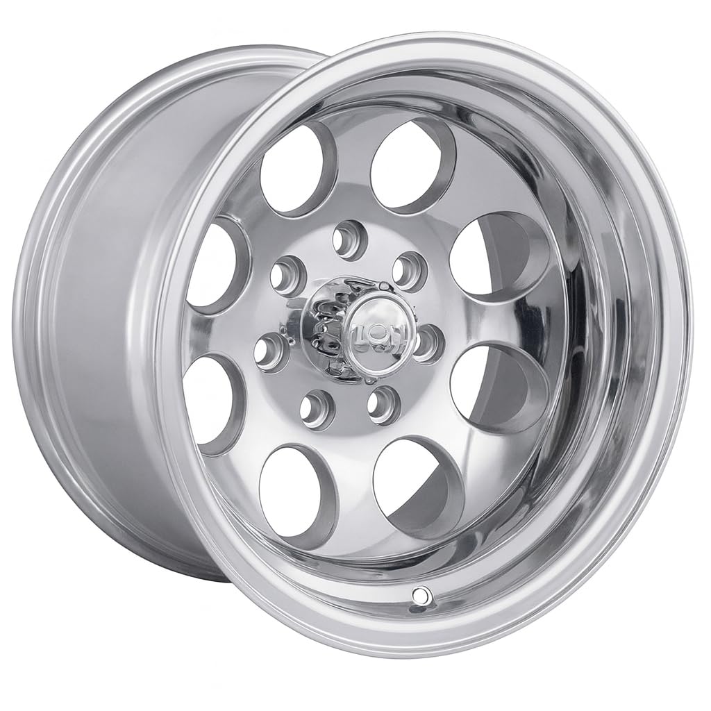 Classic Polished ION 171 16x10 Inch Wheel Rim (8x6.5 Bolt Pattern)