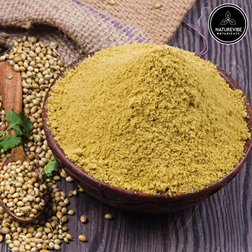Naturevibe Botanicals Coriander Seed Powder - 5Lbs - Coriandrum Sativum | Raw, Gluten-Free & Non-Gmo | Rich Amount Of Minerals | Indian Spice (80 Ounces) #TOP2