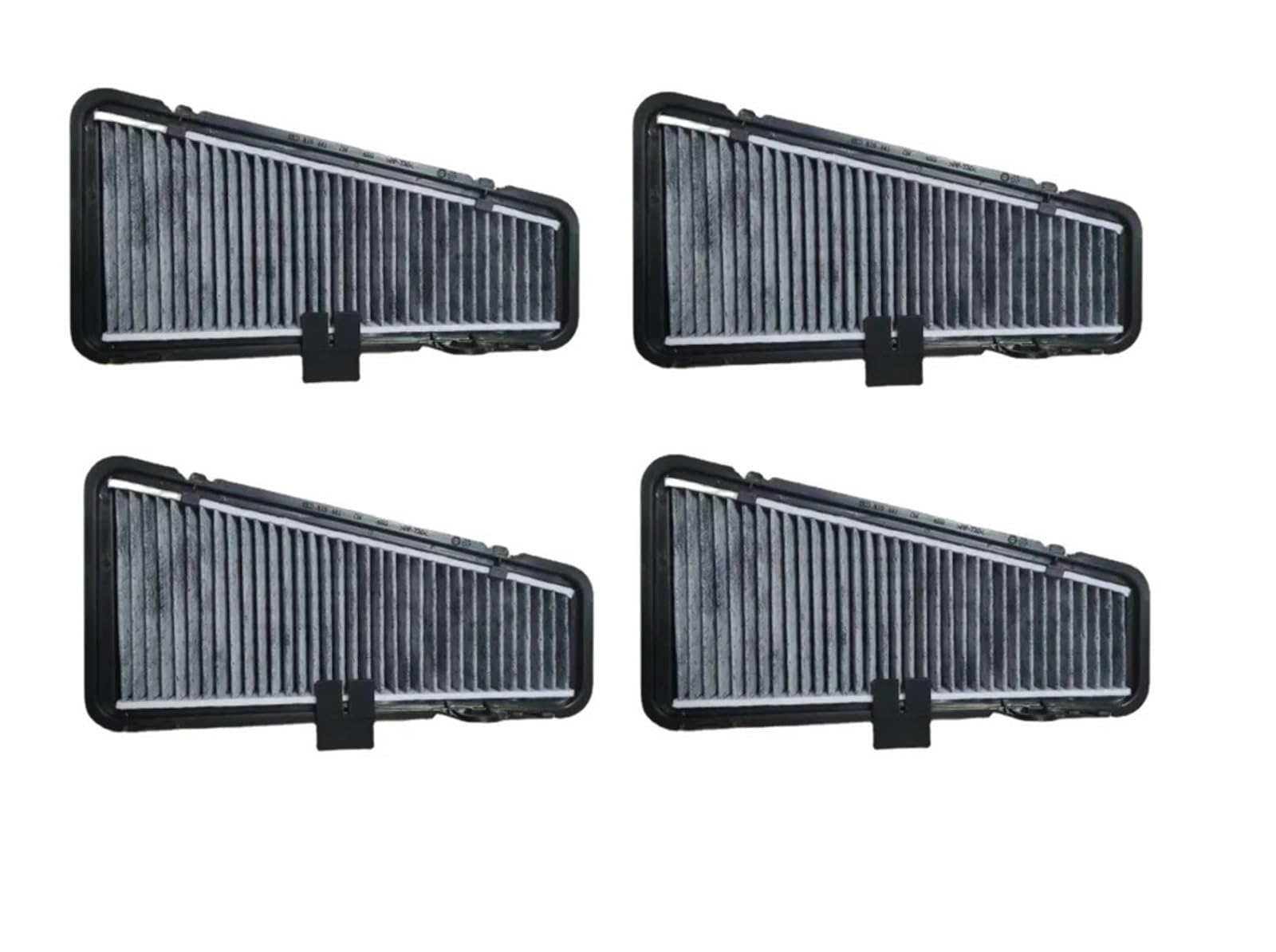 Filtr kabinowy Filtr Powietrza Kabinowy OEM 8KD819439 Pasujący Do Audi A4 B8/Q5 8R/A5 8T 8F S5/zewnętrzny Rdzeń Filtra Klimatyzacji + Samodzielna Siatka(4 piece set B style)