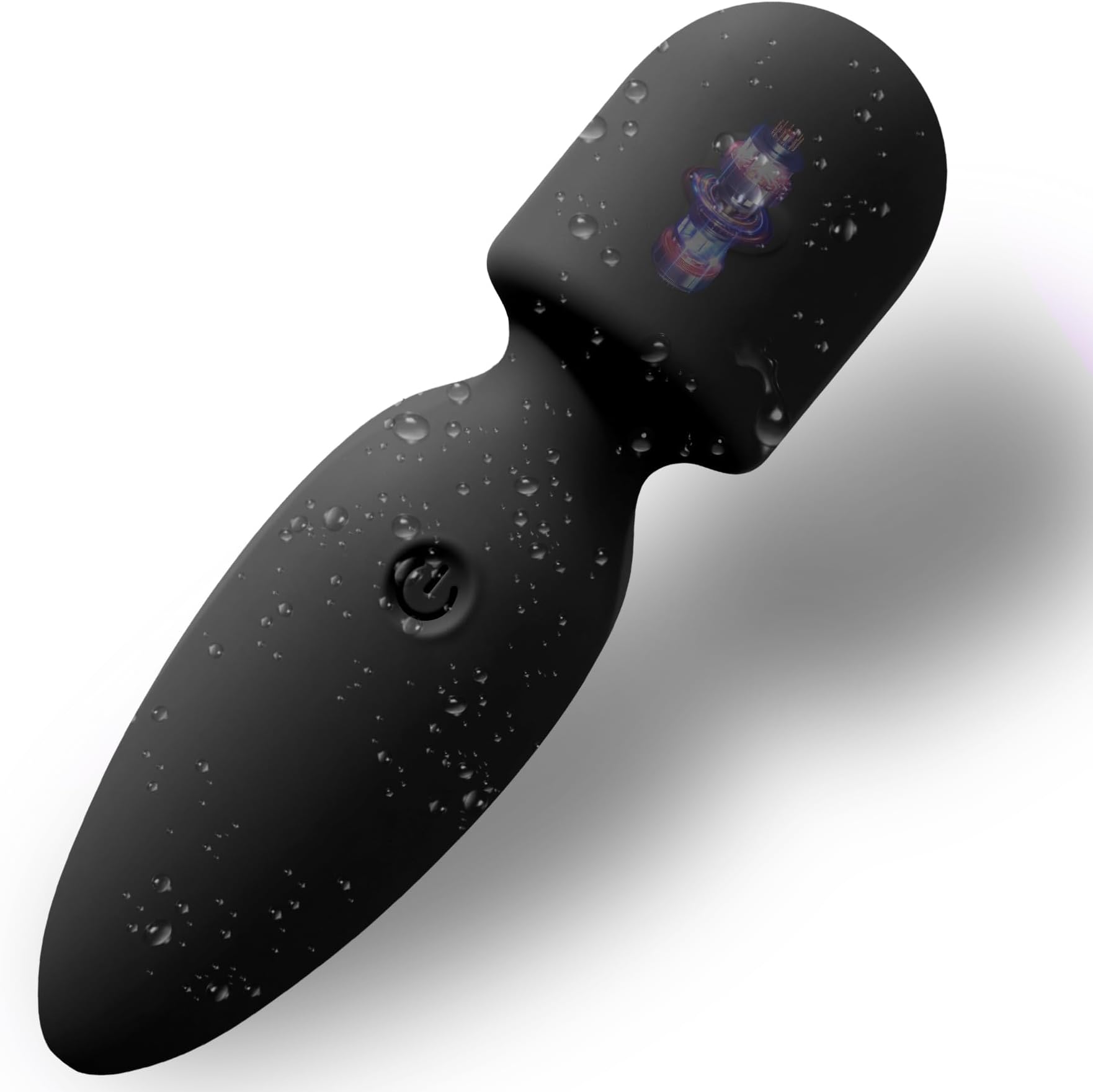 5'' Portable mini Clitoral Vibration Wand with Bendable Head, Mini Clitoris Nipple Labia Vaginal Massager Stimulation Portable Adult Sex Toy with 10 Vibration Modes Sex Teaser for Unisex for Travel