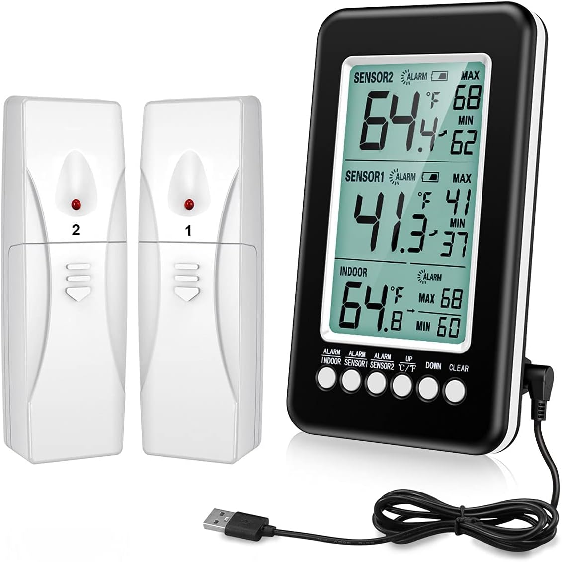 Termometro Digitale ARCELI Con Sonda - Per Frigo, Freezer E Acquari | Display LCD - Foto 8