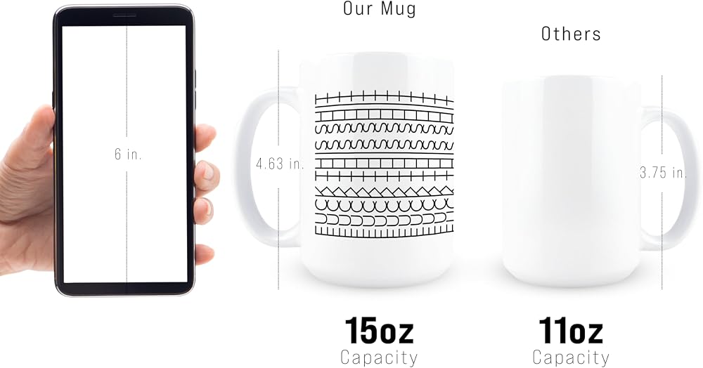 Hogg Hidden Message Coffee Mug, 15 oz Ceramic Funny Coffee Cup, Hidden Message Mug, F This S Cup, Birthday Gag Gifts for Women, Adult White Elephant Gifts, Novelty Items for Adults
