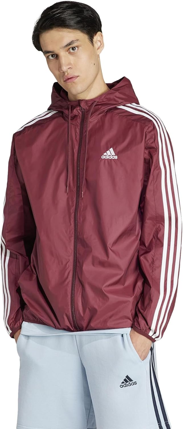 adidas Essentials Woven 3-Stripes Windbreaker