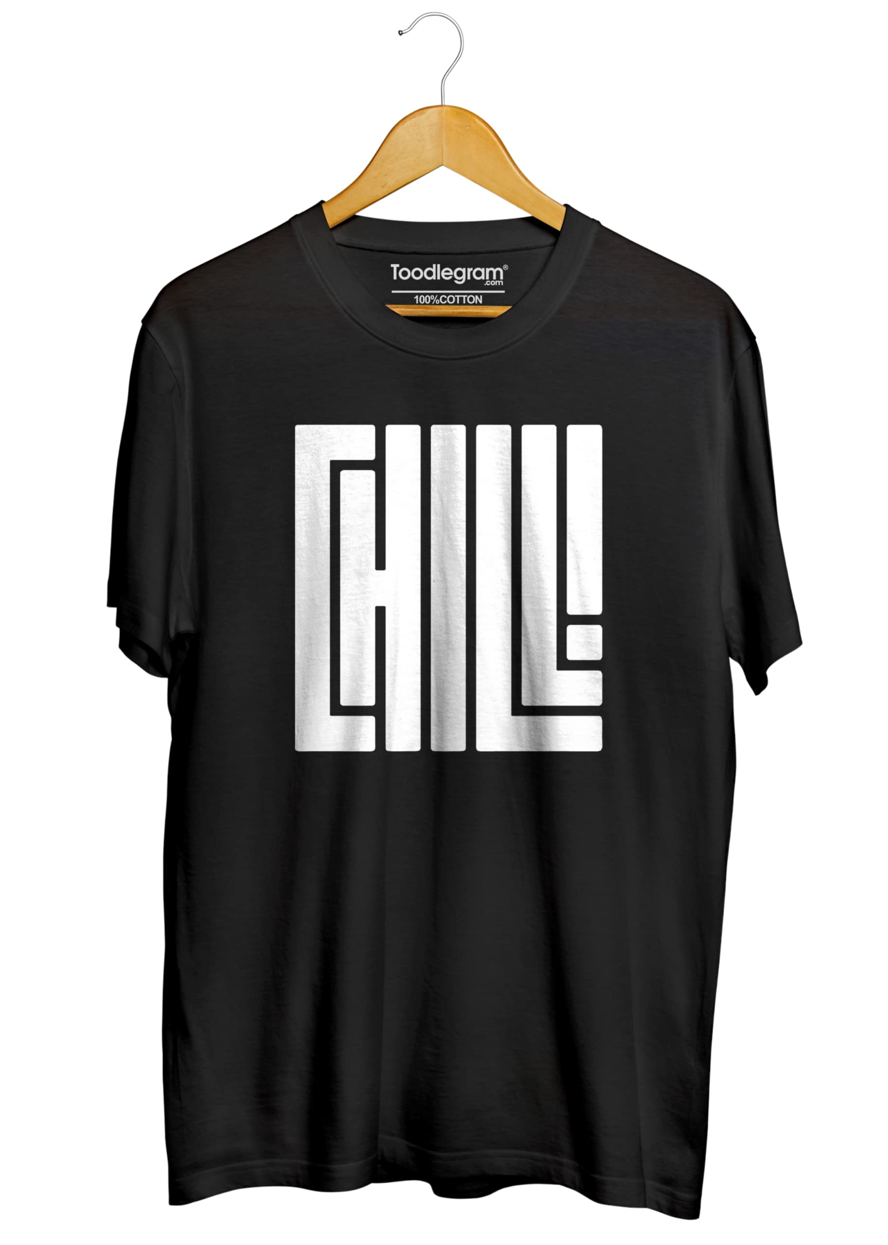 ToodlegramPlus size T-shirt for Men/Women,Hustle, Cotton, Roundneck, Halfsleeve