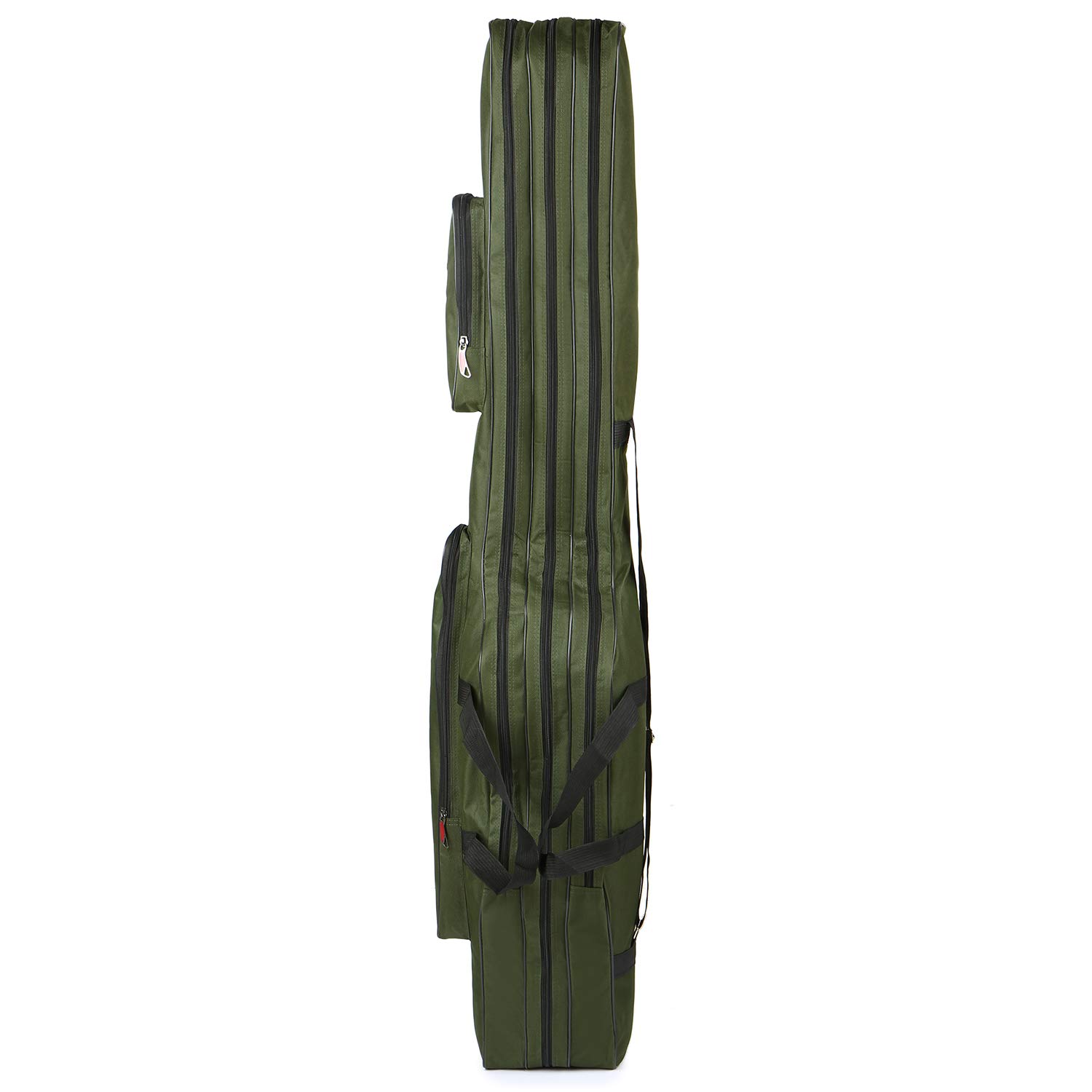 150 cm, 3 strati, borsa per canna da pesca, portatile, pieghevole, borsa per il trasporto