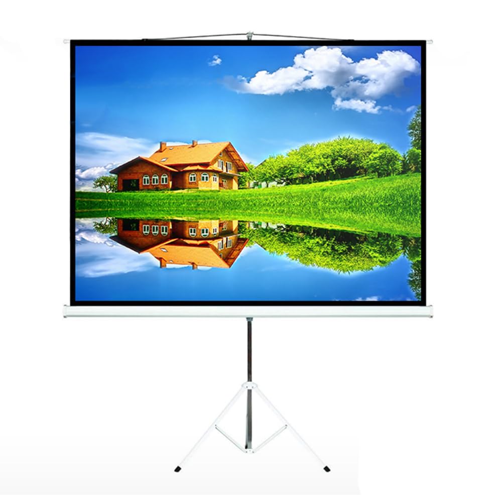 Maclean MC-680 - Pantalla de proyección con trípode 112", 1:1, 200cm*200cm