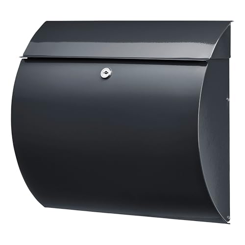 Burg Wächter Burg-Wächter Stahlbriefkasten mit Öffnungsstopp, A4 Einwurf-Format, EU Norm EN 13724, Toscana 856 ANT, Anthrazit, (B x H x T) 376 x 330 x 106 mm Burg Wächter Burg-Wächter Stahlbriefkasten mit Öffnungsstopp, A4 Einwurf-Format, EU Norm EN 13724, Toscana 856 ANT, Anthrazit, (B x H x T) 376 x 330 x 106 mm