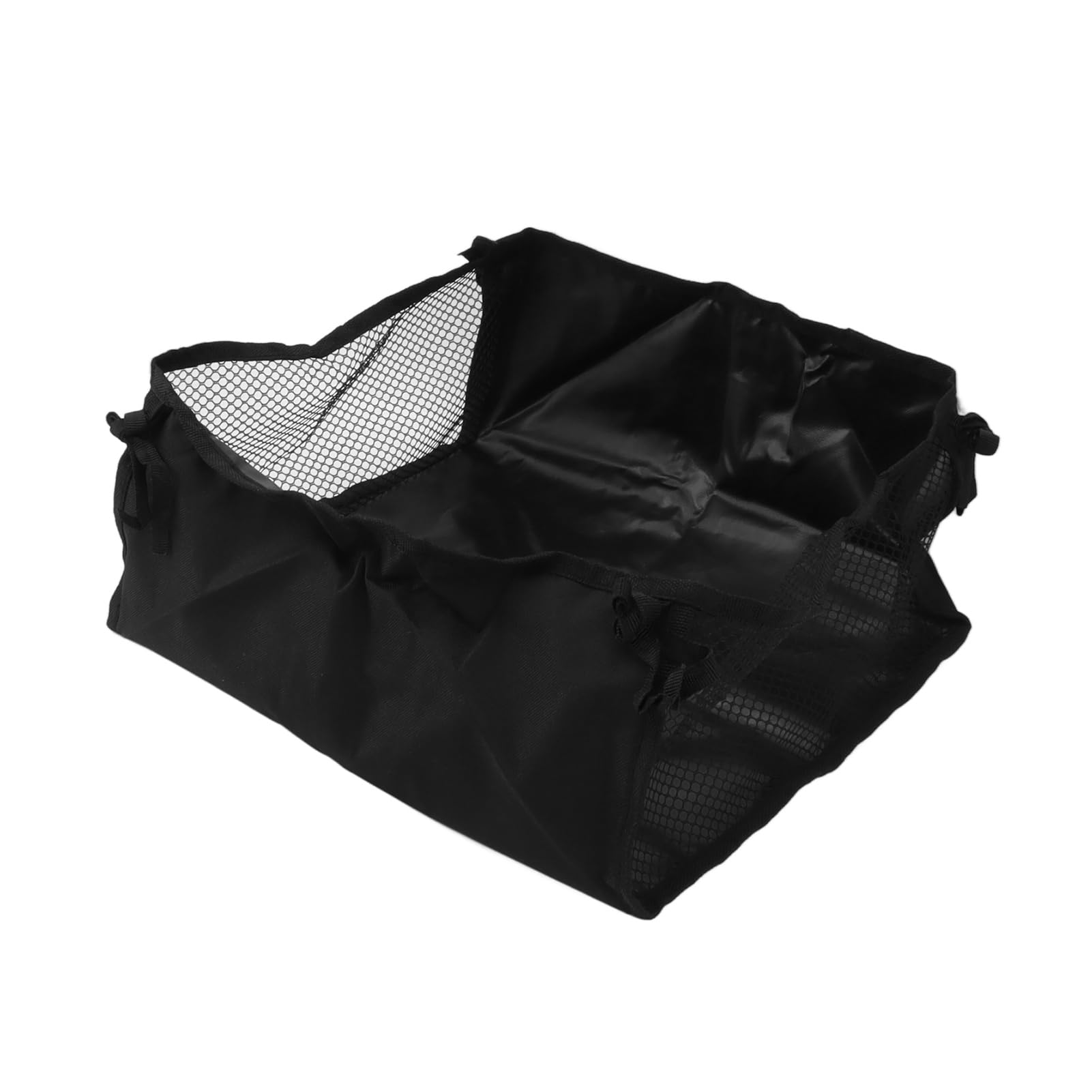 Torba Pod Wózek Inwalidzki 600D z Tkaniny Oxford Ruchomy Kosz Pod Siedzeniem do Wózka Rollator Walker w Kolorze Czarnym
