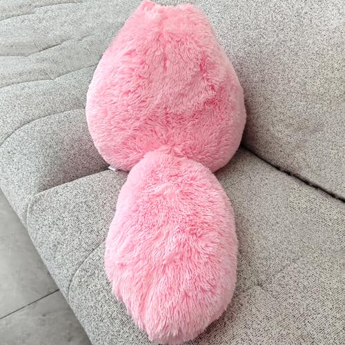 Image of Winsterch Fluffy Giant Cat Stuffed Animal,20 inches Large Cat Stuffed Toys,Birthday for Girls Kids Girlfriend Mother Women,Big Cute Pink Plush Stuffed Animal Plush Toy
