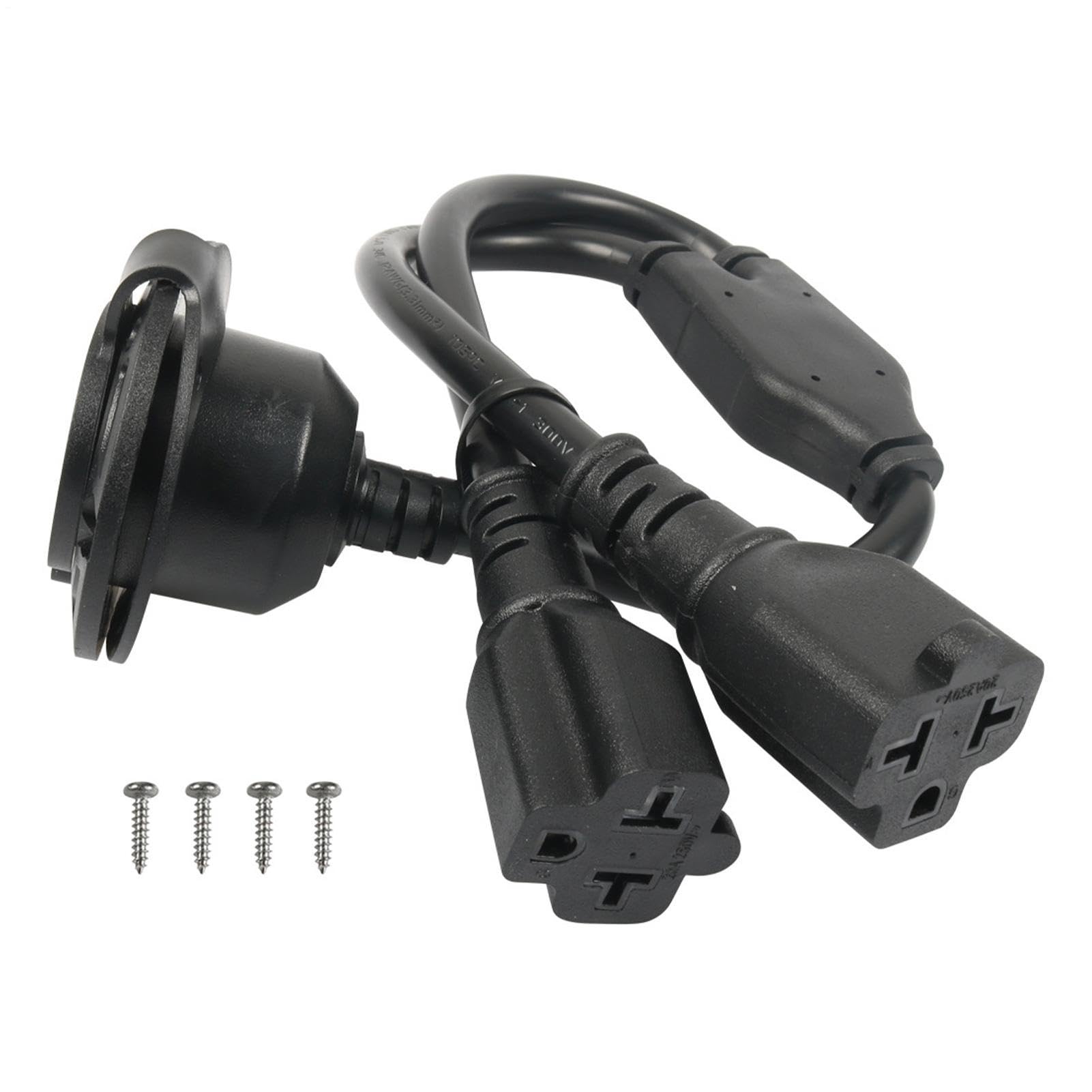 Enchufe de muelle para barco yate al aire libre de batería de 125V 8