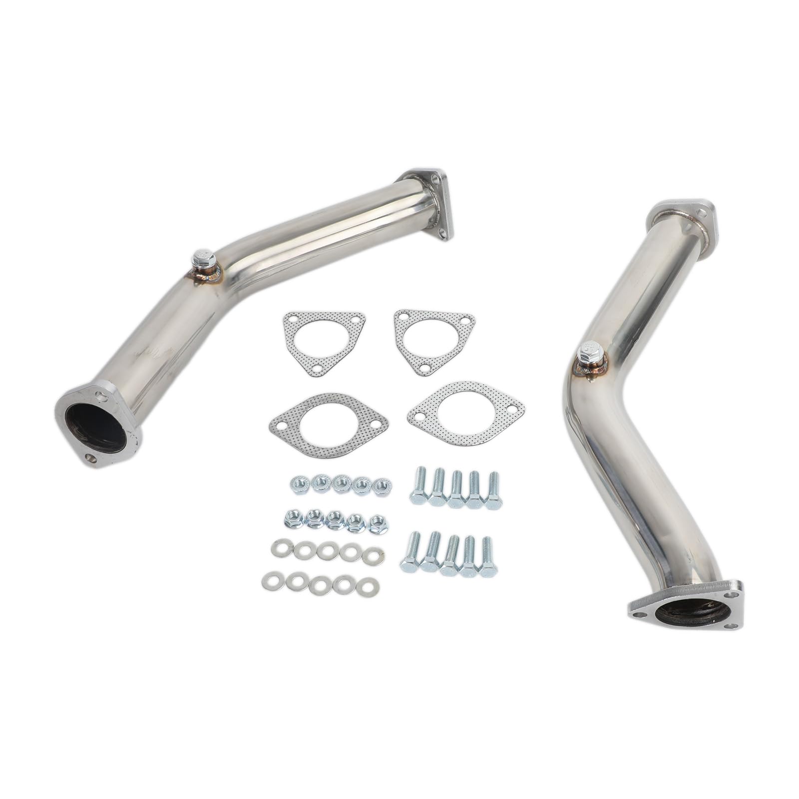 2 Test Pipes Decat Non Reson Straight Exhaust für Nissan 350Z für Infiniti G35 FX35