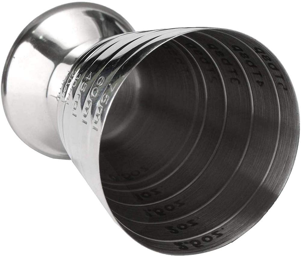 zaizai Tazas Medidoras Taza Medidora De Acero Inoxidable Vaso De Onza Barra De Jigger Mezclador De Bebidas De Cóctel Taza Medidora De Licor Medidor De Leche para Mojito Taza De Café