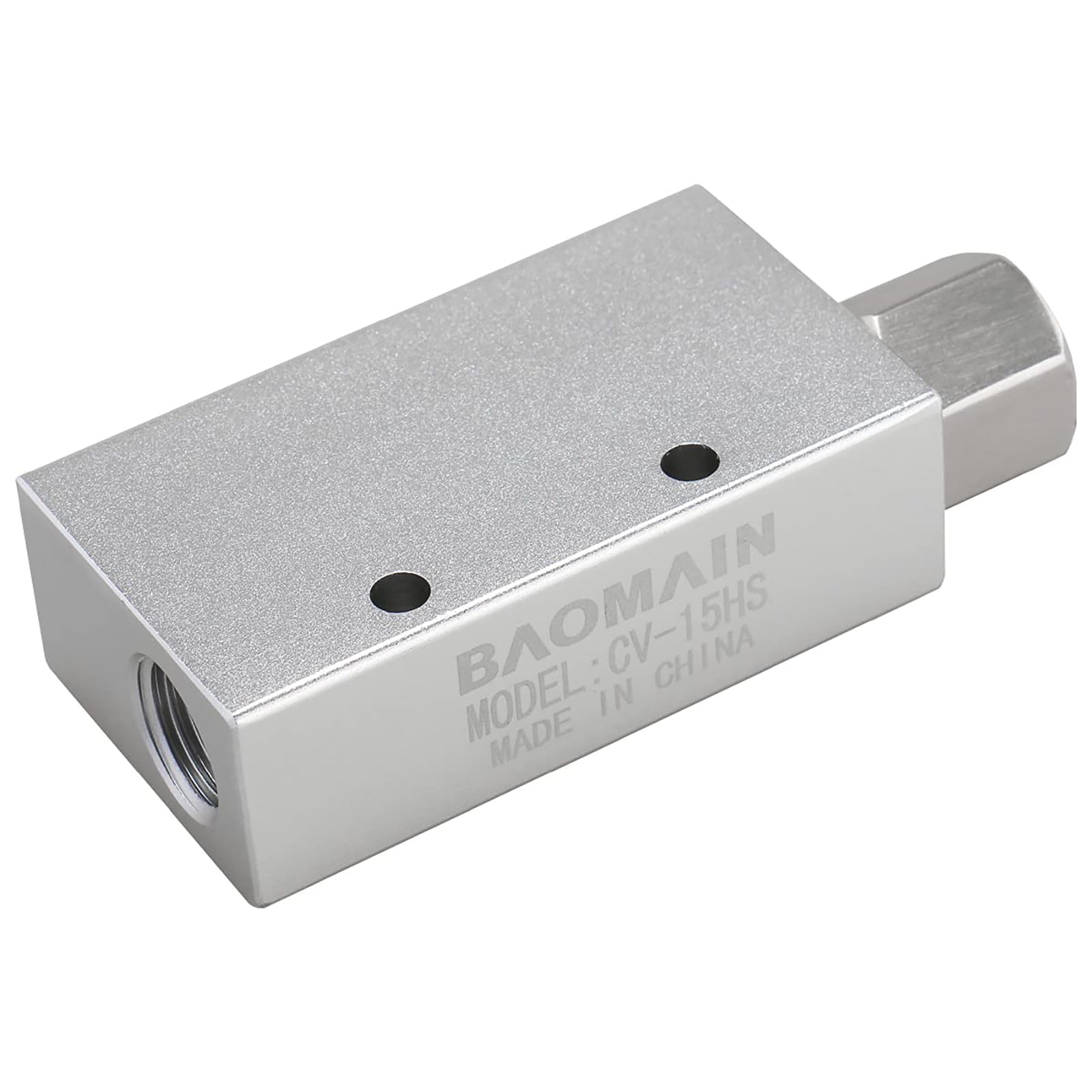 Baomain CV-15HS 1/4" PT Female Thread Dia Vacuum Ejector Pneumatic Fitting