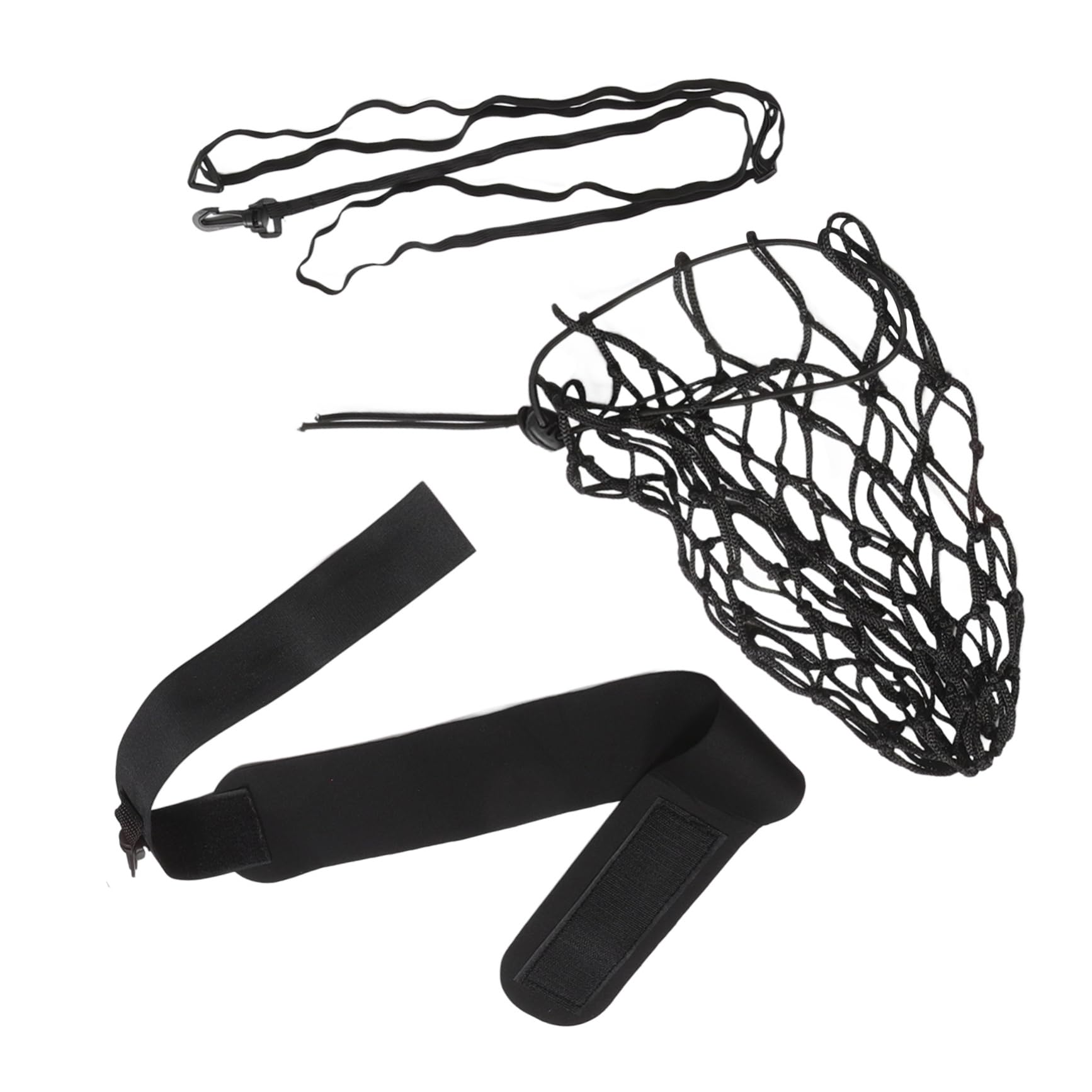 GALPADA Soccer Training Belt Net Bag Football Training Equipment Solo Soccer Ball Net Fixed Design Improve Kicking Skills