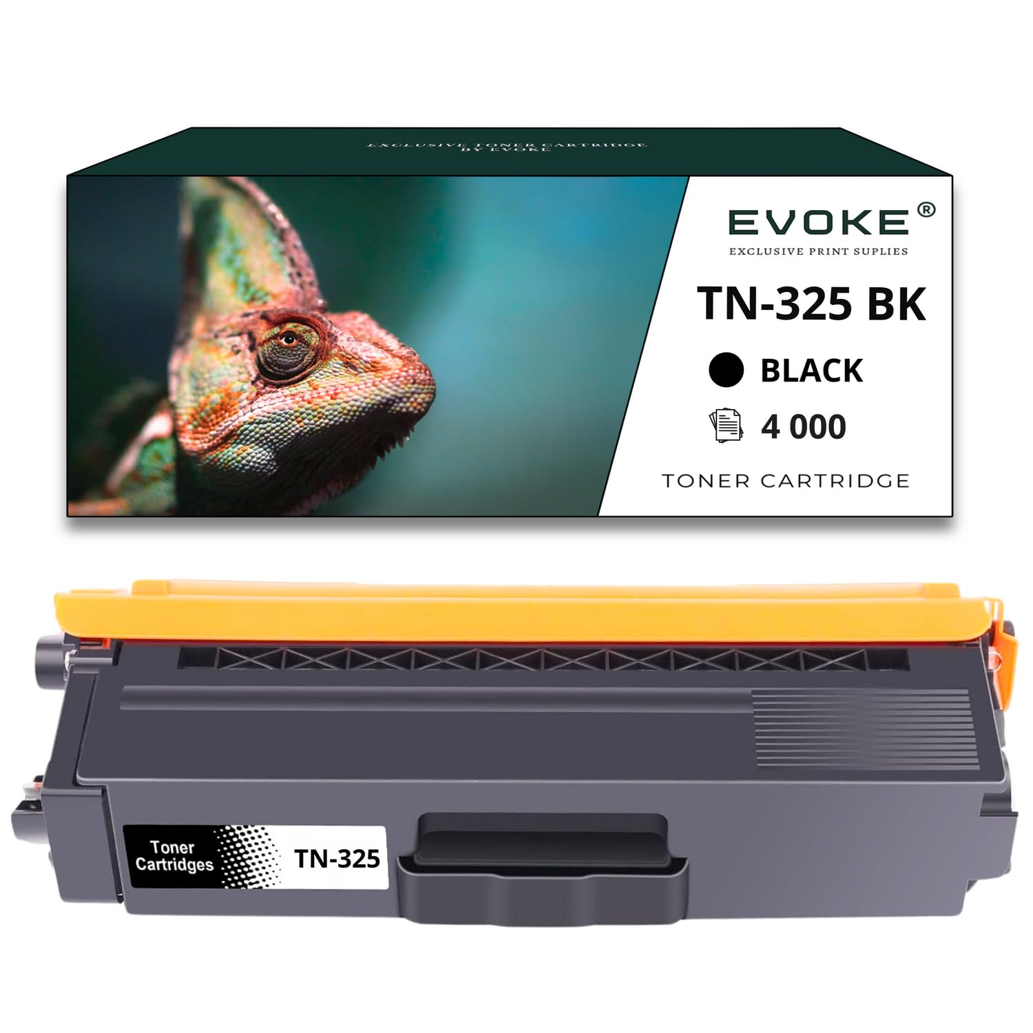 EVOKE TN325 TN-325 Toner Kompatybilny z Brother HL-4140CN HL-4150CDN HL-4570CDW MFC-9970CDW (Zestaw CMYK) 14500 Stron