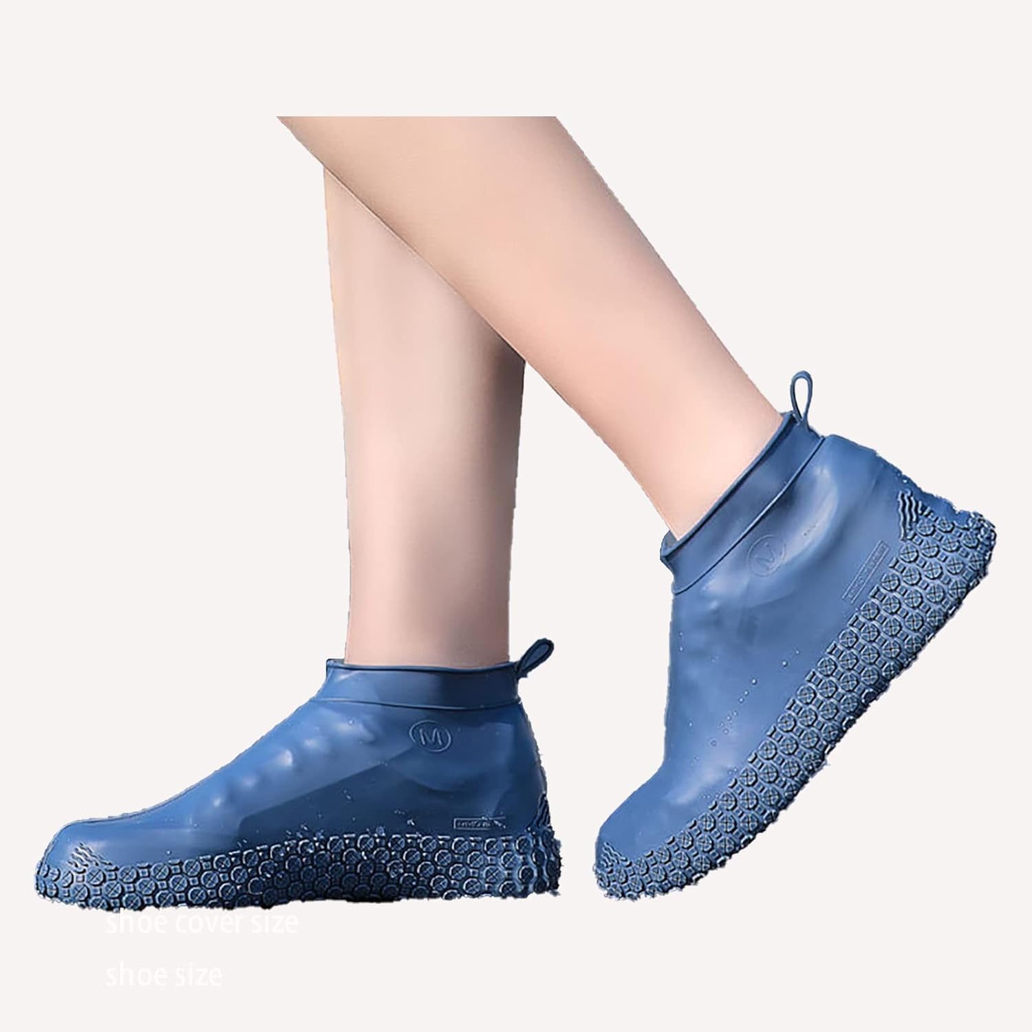 Rain Shoe Covers Kids Kids' Rain Boot Covers Waterproof PVC Slip