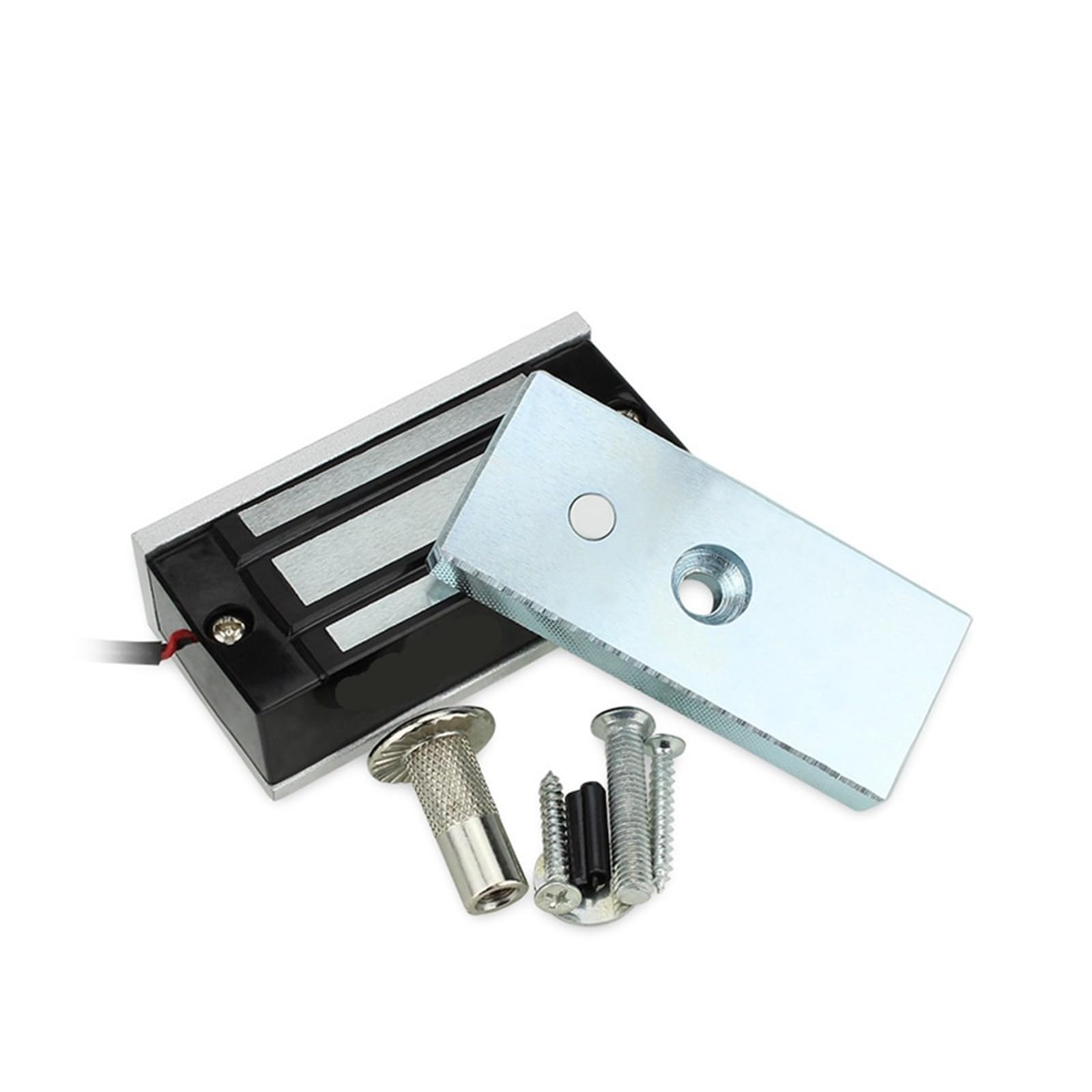 Zamek magnetyczny 2 Szt. 12V Elektroniczny Zamek Do Szuflady Elektryczny Magnetyczny Drzwi Szafki 60kg 100lbs Siła Trzymania Elektromagnetyczny Mini,do elektrycznego zamka magnetycznego