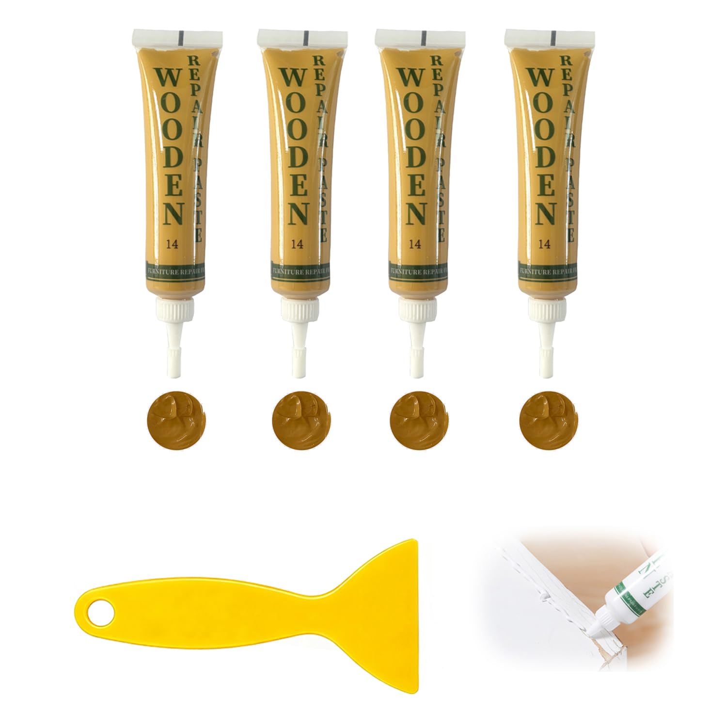 Laminate Floor Repair Kit, Wood Putty, Wood Filler, Wood Repair Kit — image 1