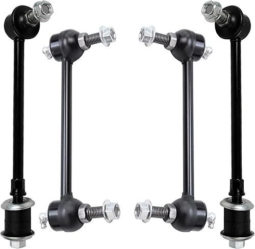 Detroit Axle - Barras estabilizadoras para Nissan Pathfinder 1996-2004, Infiniti QX4 1997-2003, 4 eslabones de extremo de barra estabilizadora 1998