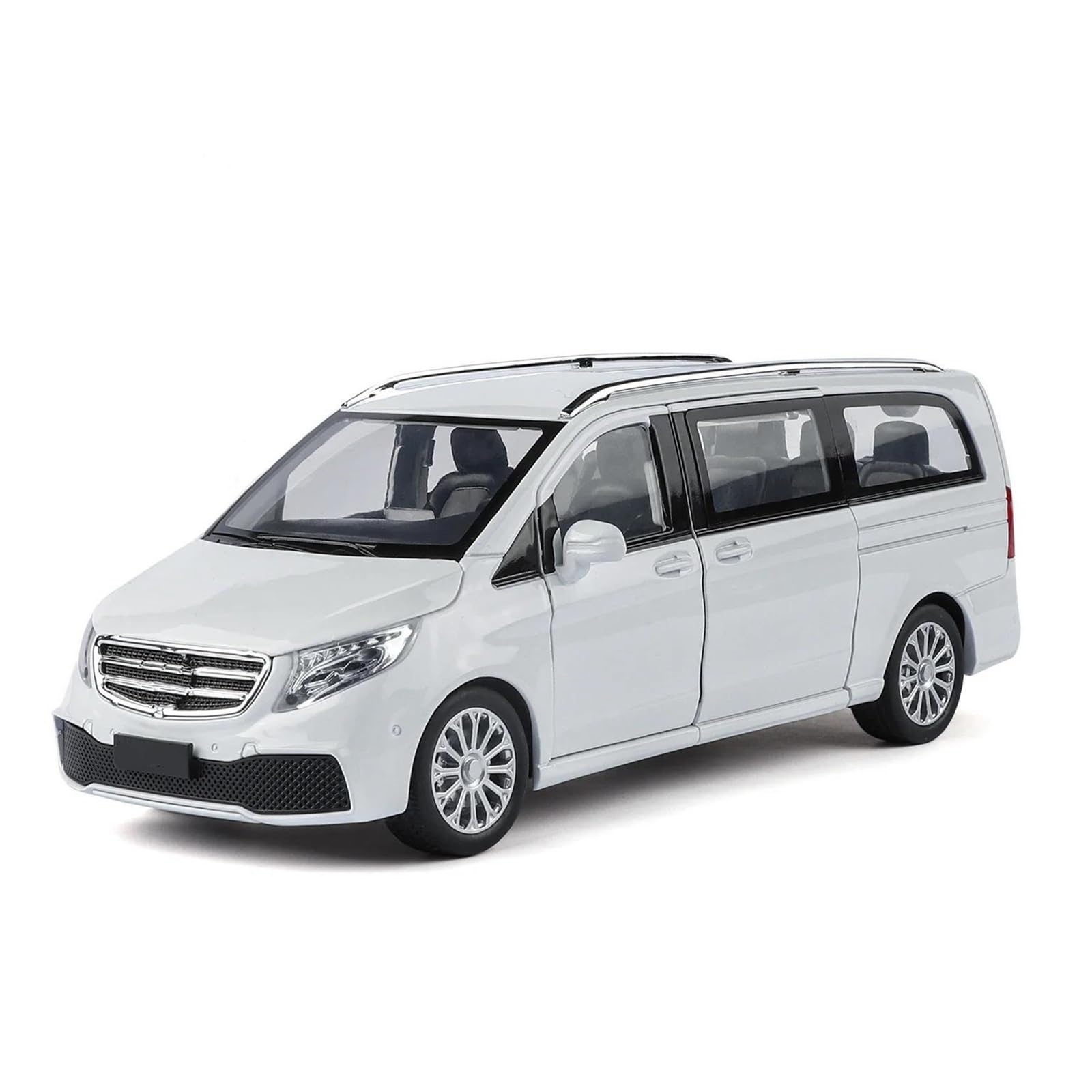 Onaic White Diecast Model For Benz V260l Diecast Model Car