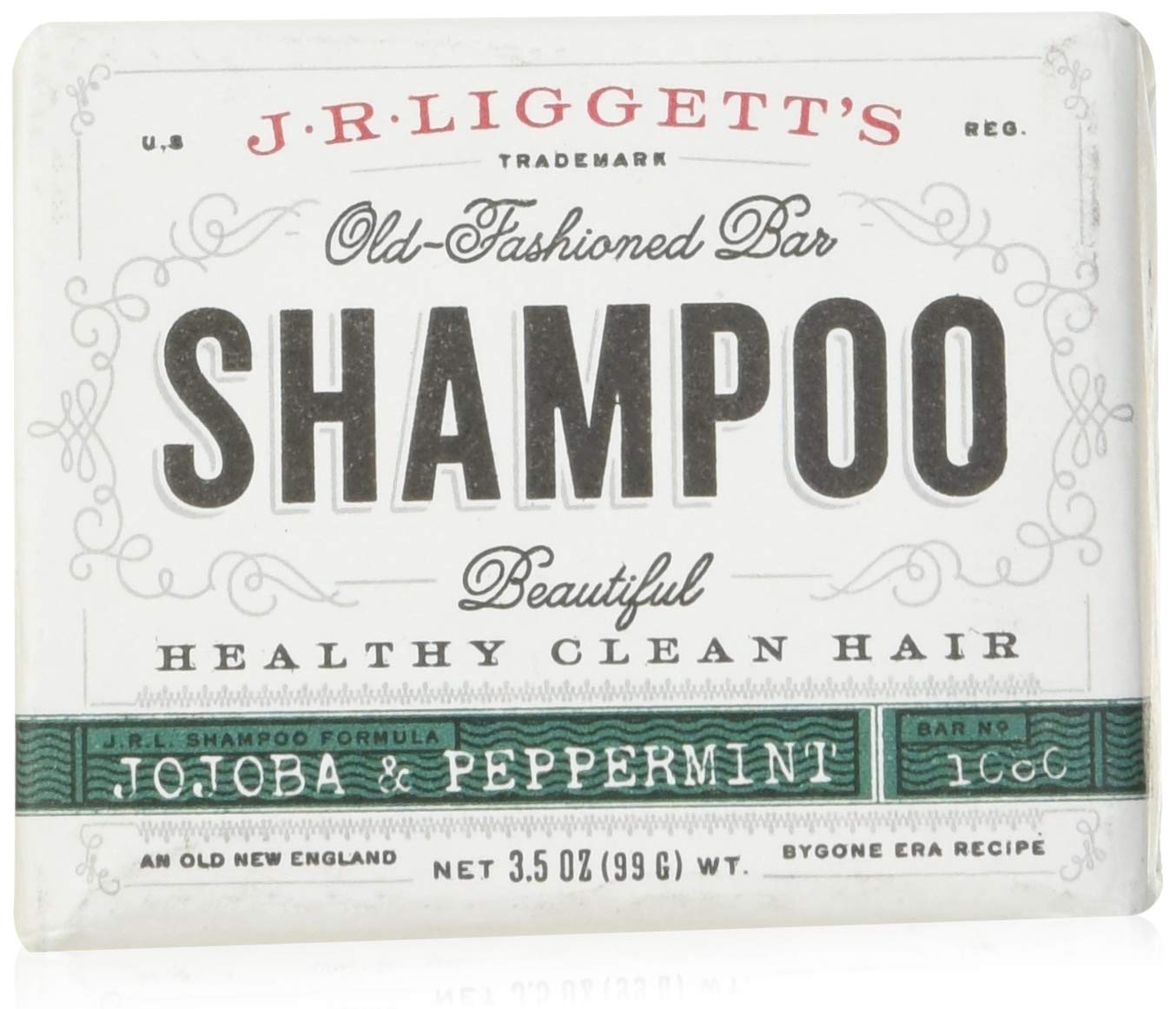 J.R. Liggett'S Jojoba Peppermint Bar, 3.5 Oz (Pack of 4)