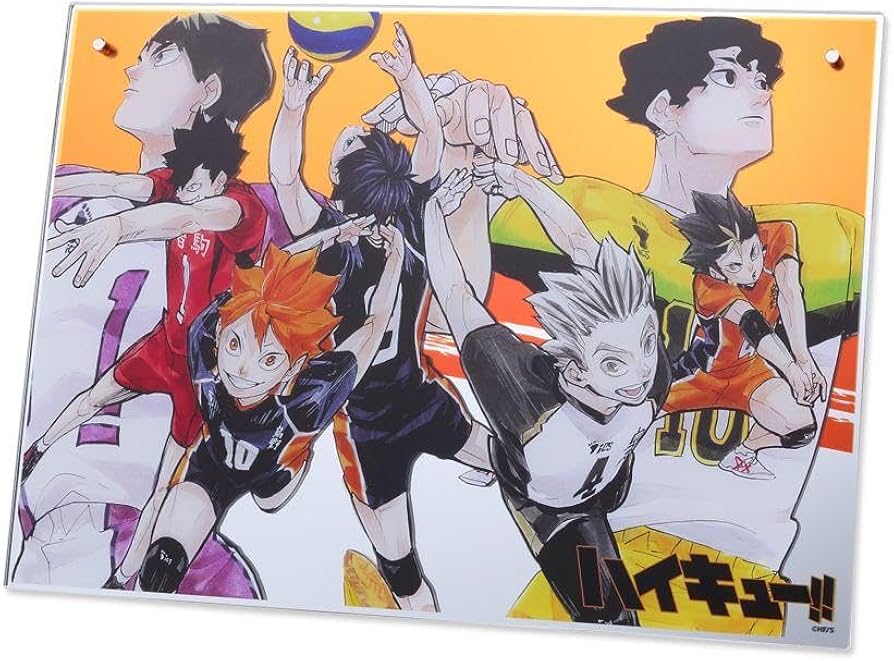 ハイキュー!! 大判アクリルミラーパネル 日向翔陽 影山飛雄 ハイキュー!! 大判アクリルミラーパネル 日向翔陽 影山飛雄