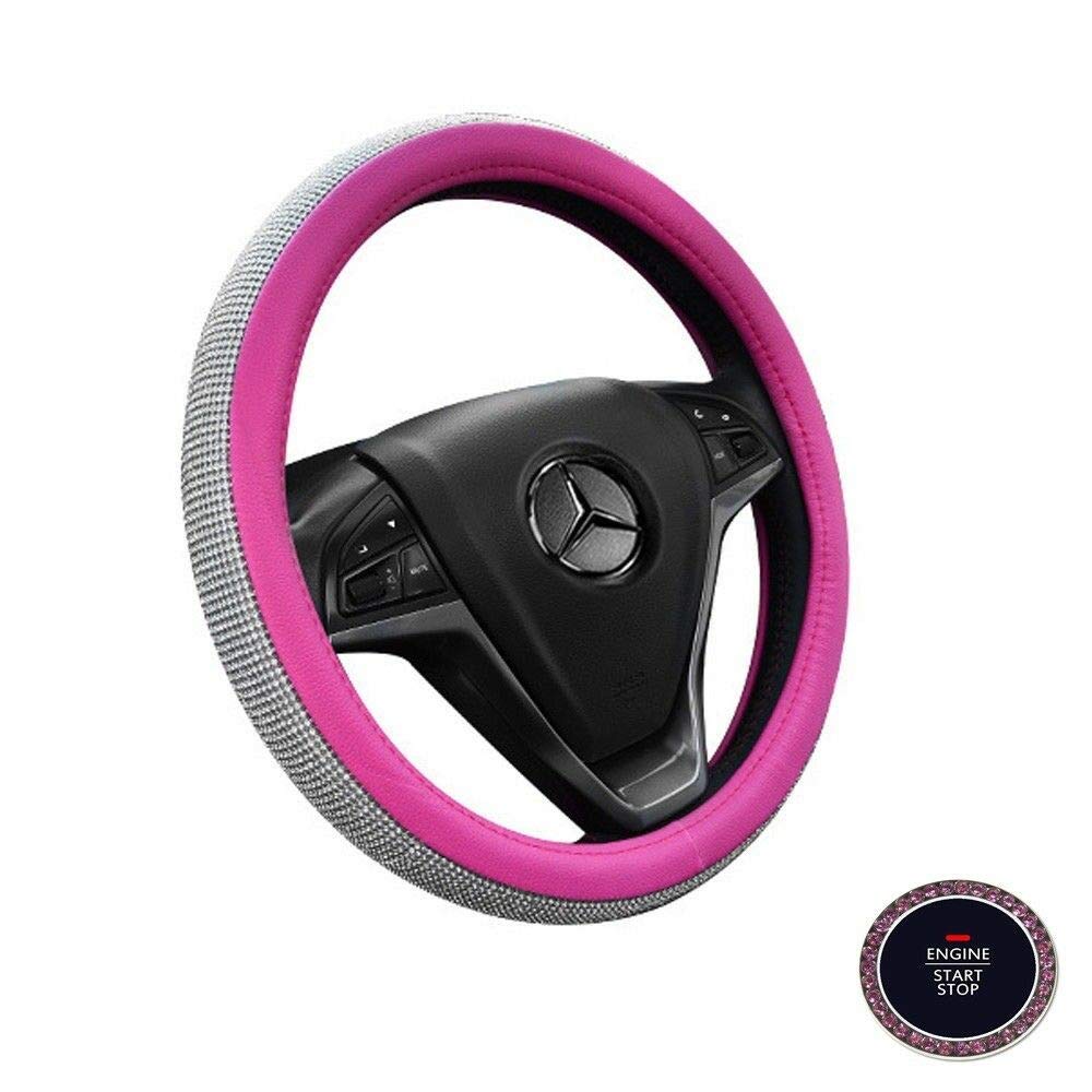 C5 & Z06 Corvette Steering Wheel Cover Custom Made Euro-Style Two-Tone Genuine Leather for 1997-2004 (Grey/Black)