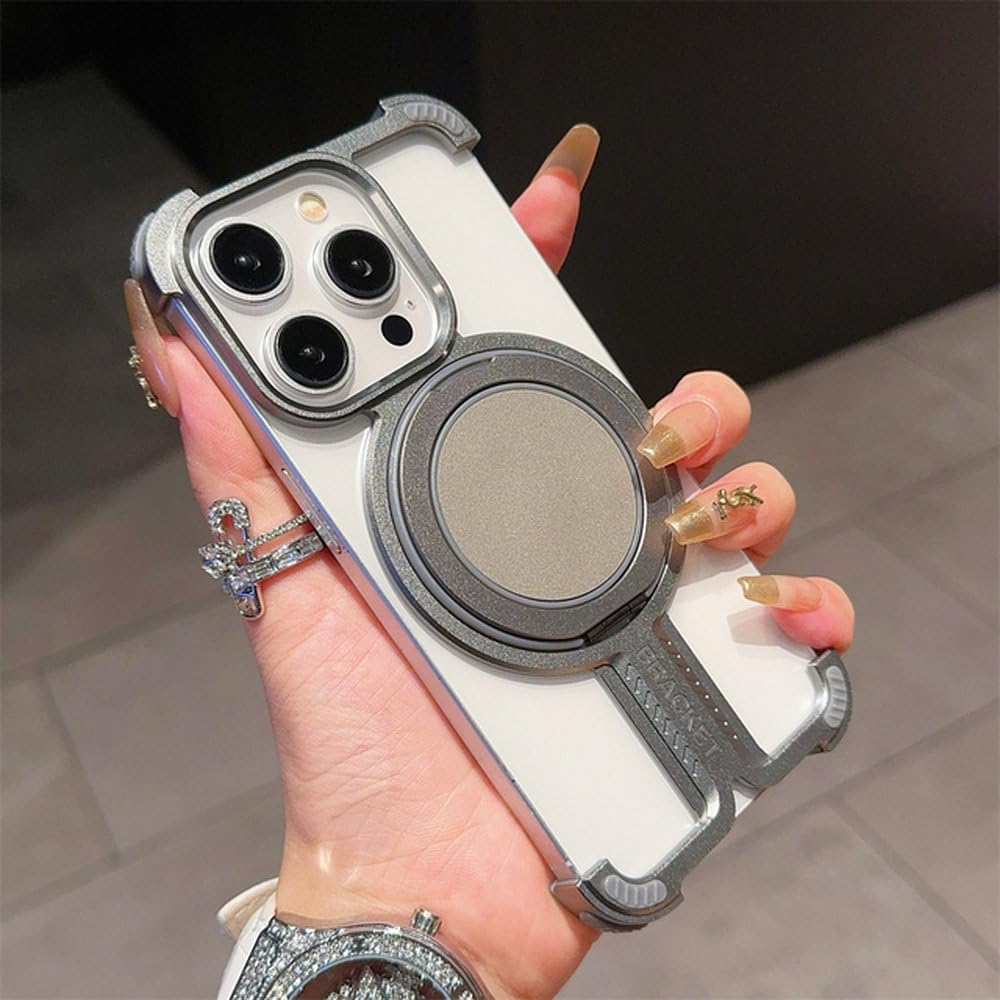 Coque iPhone 12 Pro contre la surchauffe avec pare-chocs et anneau de maintien - 7