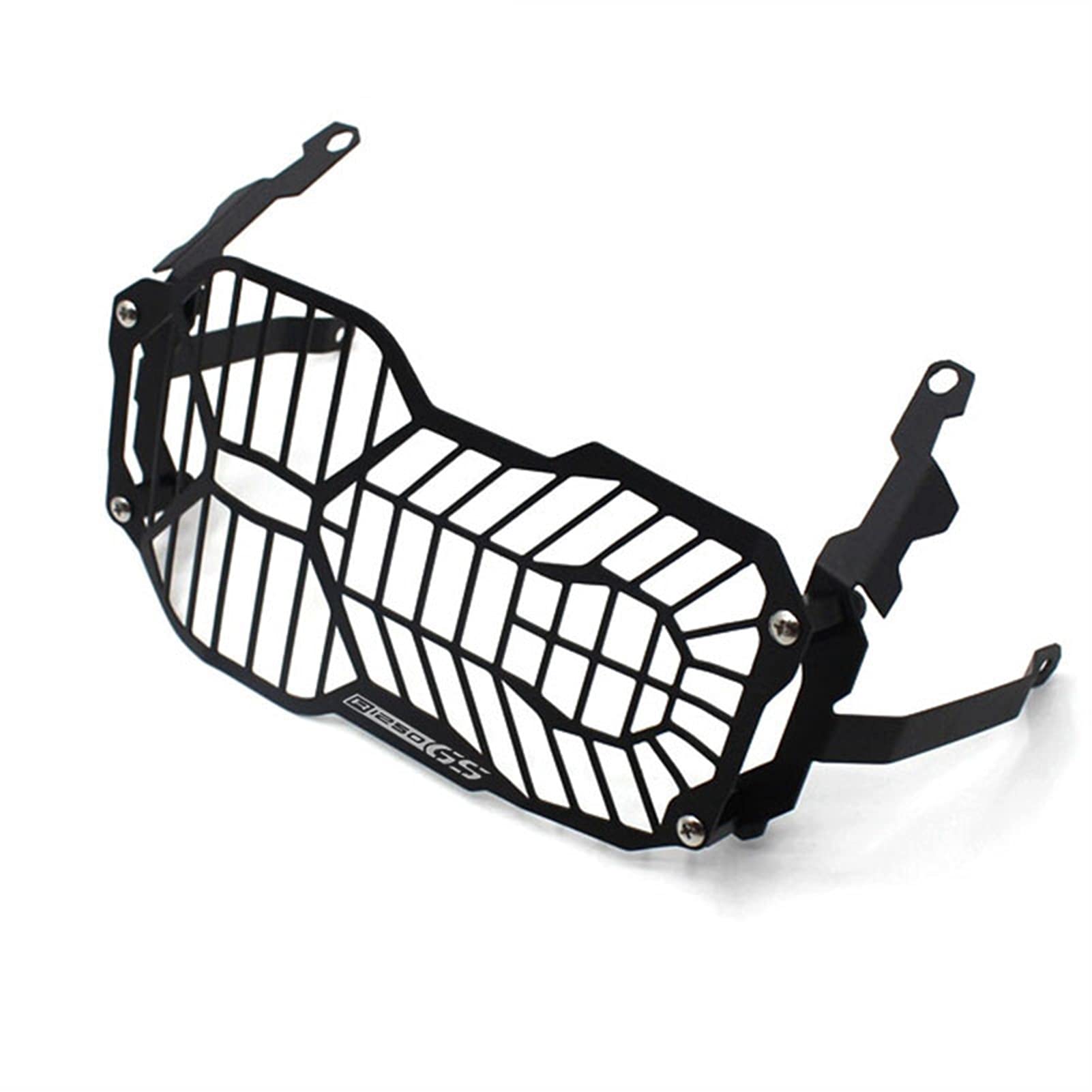 Motorrad Scheinwerfer Gitter FIT-VERWENDUNG FÜR. BMW R1200GS R 1200 GS GSA R1250GS LC Motorradzubehör Scheinwerferschutz Grillschutzabdeckung Motorteile(Logo R1250GS)