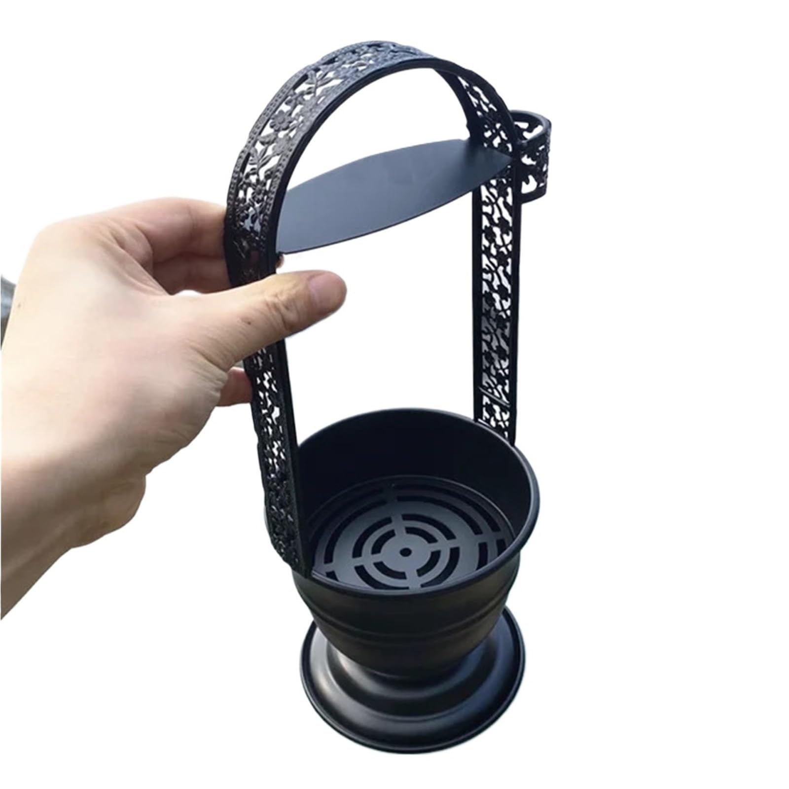 Charcoal Baskets Charcoal Holder Basket Stainless Steel Shisha Hookahs Shisha Carbon Basket Hookah Accessories for Baking(Large Size)