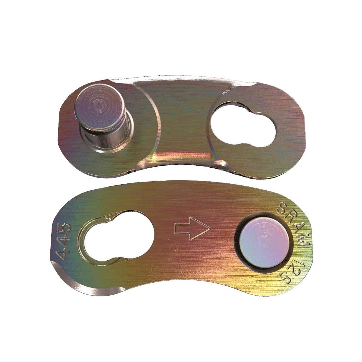 Sram Eagle Powerlock Chain Connector 12-Speed 4 Pieces - Rainbow Rainbow