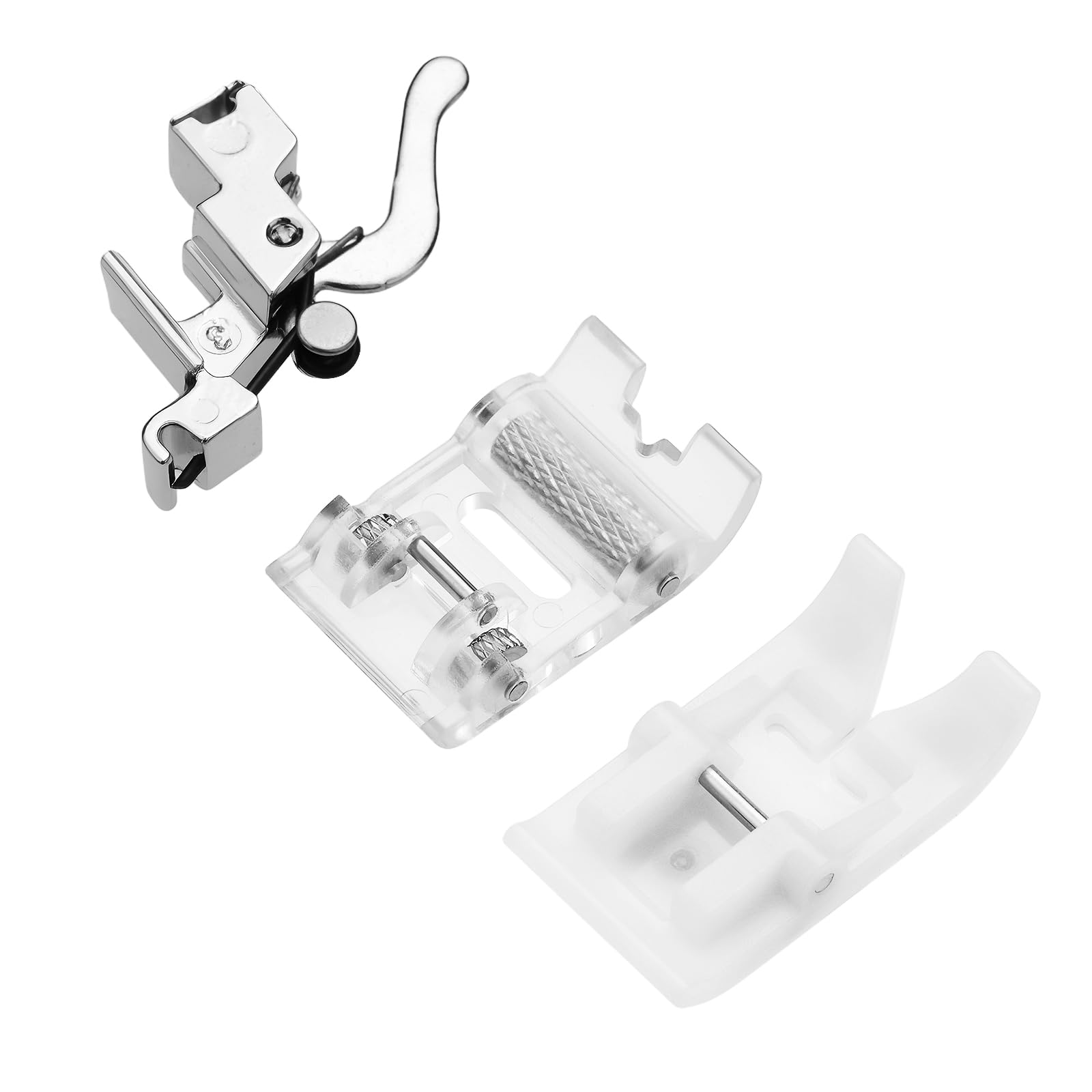 Briny River 3pcs Machines Leather Presser Foot Kit Compatible with Pfaff 84 85 86 260 362