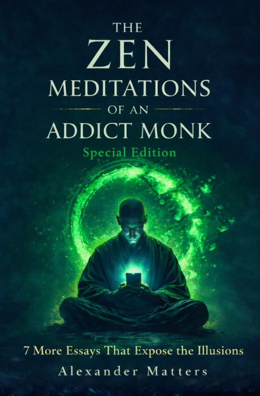 The Zen Meditations of an Addict Monk: 7 Essays to Control Anger, Manage Stress, Let Go of the Past, Embrace Authentic Living, and Cultivate Spiritual Growth (The Addict Monk Series)