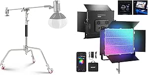 Đèn LED Studio Neewer MS60C RGB LED Video Light Handheld Spotlight