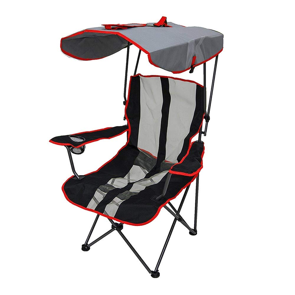 Kelsyus Premium Canopy Chair Red 4 Pack