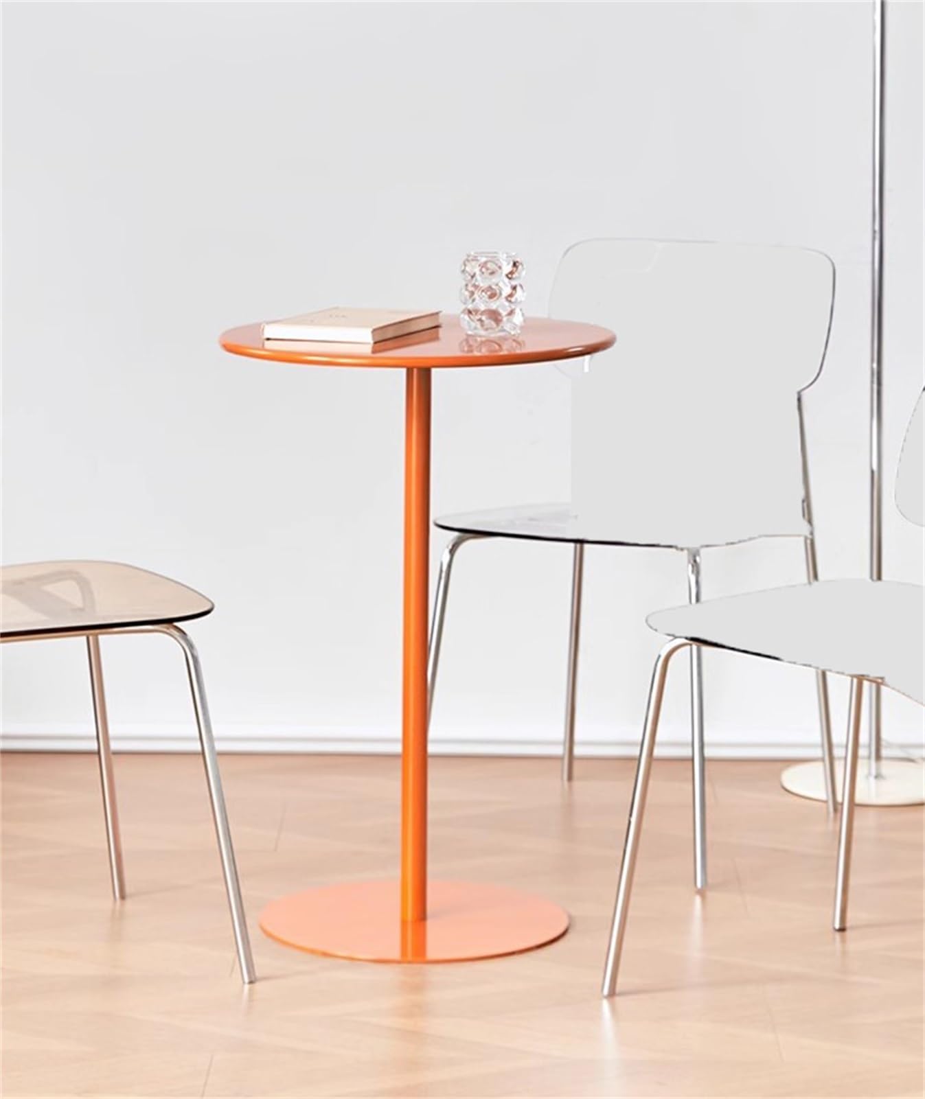 Amazon｜62cm/72cmバー高さラウンドカクテルバーテーブル、背の高い