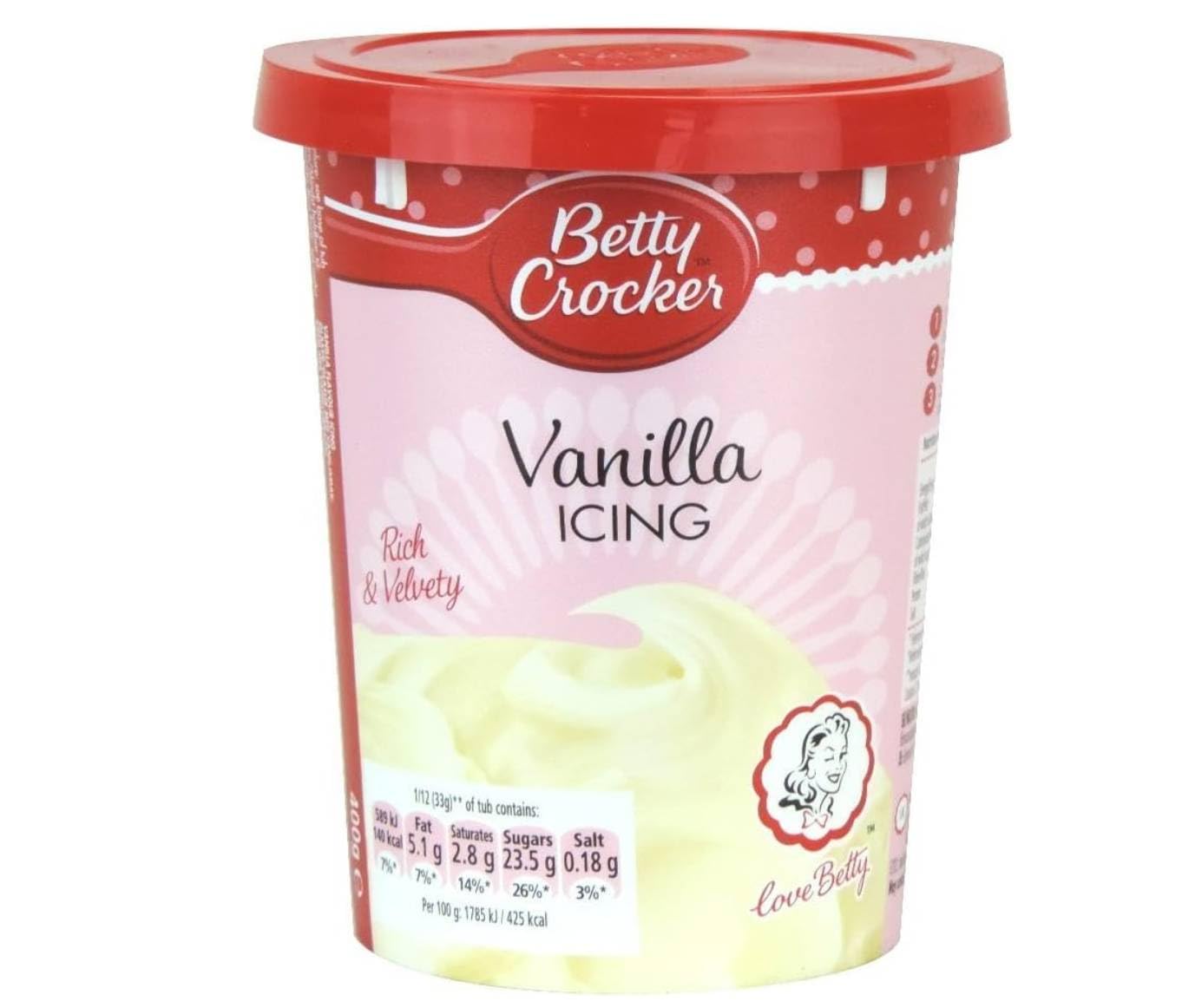 Betty Crocker Vanilla Icing 400g