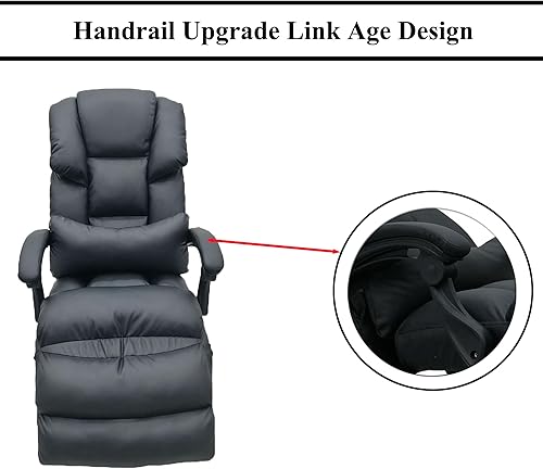 Miniatura 5 de Silla de cama de belleza, silla de belleza facial, elevación de presión de aire, cama facial, mesa de spa, silla de salón ajustable giratoria de 360