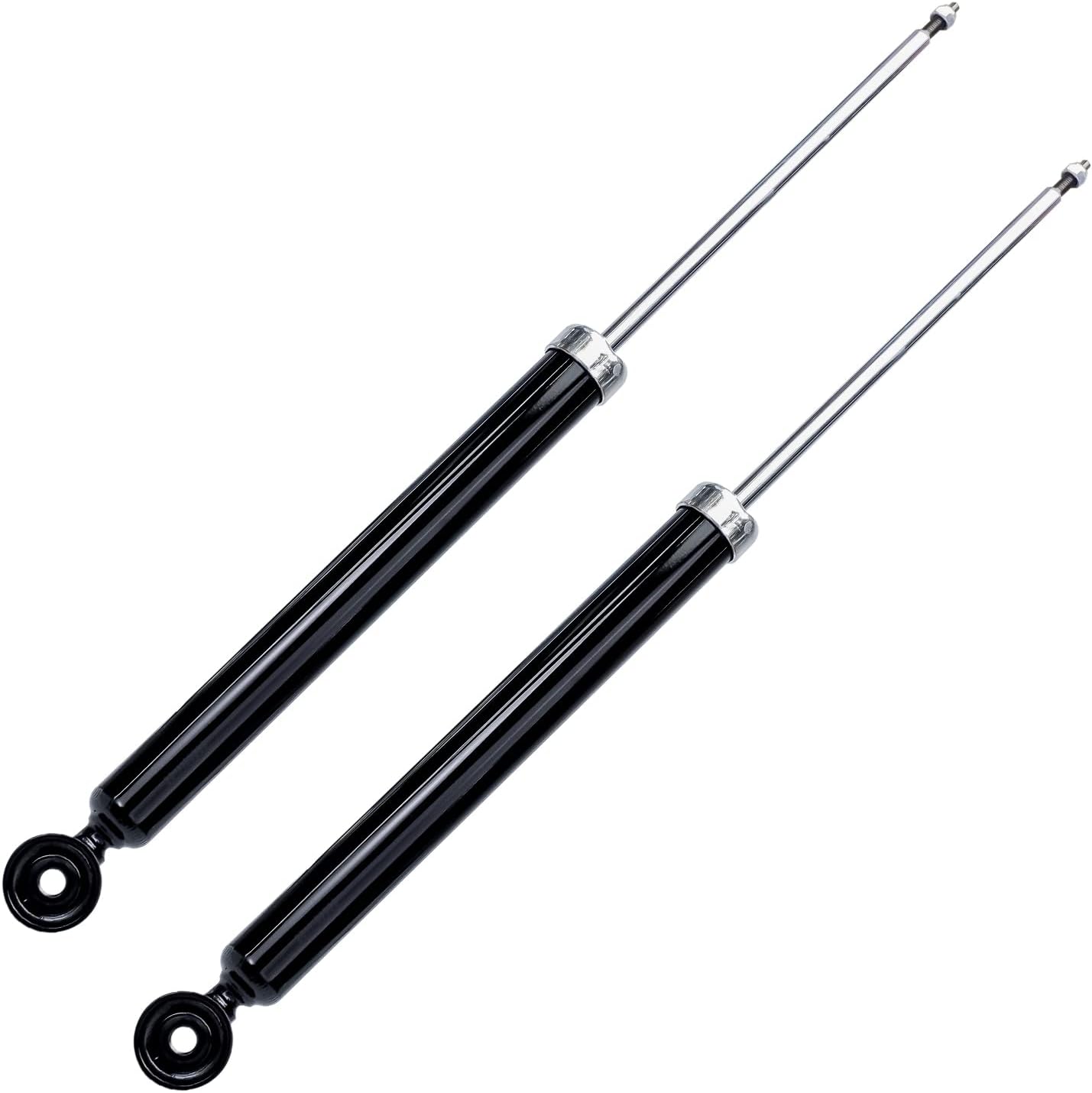 Detroit Axle - Amortiguadores traseros de 2 piezas para Ford Fiesta 11-19, Mazda 2 11-14, 2 amortiguadores 2011 2012 2013 2014 reemplazo