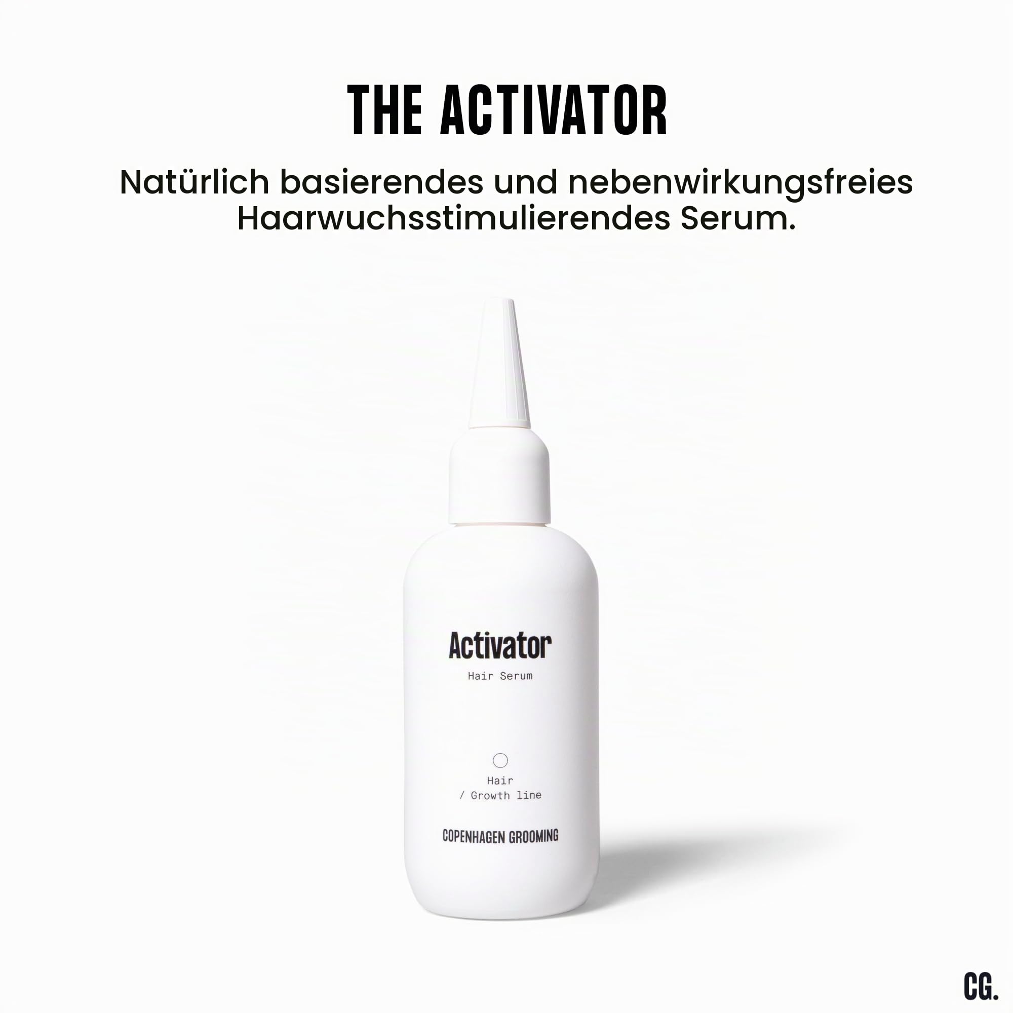 Copenhagen Grooming Haarwuchsserum - Natürliches Haaröl für Haarwachstum Beschleunigen für Herren & Damen - Kopfhaut Produkt Männer & Frauen - Veganic Haarwuchsmittel für Haarausfall & Haarwuchs