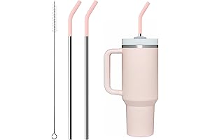 Silicone Stanley Straw Replacement for 40 Oz Stanley Mugs