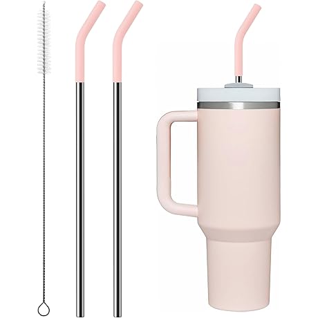 Silicone Stanley Straw Replacement for 40 Oz Stanley Mugs