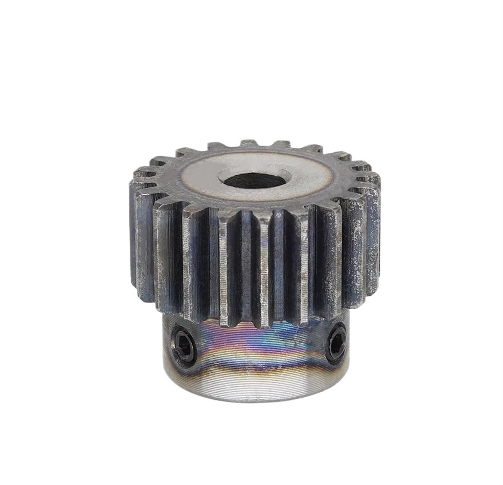 Bevel Gear Pinion Hardware Mechanical 1pcs 1.5M20T Spur Gear Bore 6/6.35/8/10/12mm Pinion Gear Low Carbon Steel Gear Wheel for Motor(6mm)