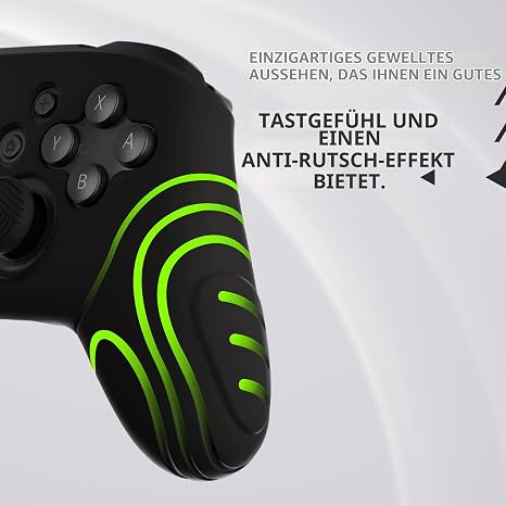 PlayVital Silicone Case for Nintendo Switch Pro Controller Non-Slip Case