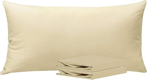 NTBAY Juego de 2 fundas de almohada 100 % microfibra cepillada, king extra grande, súper suaves y acogedoras, resisten arrugas, decoloración y