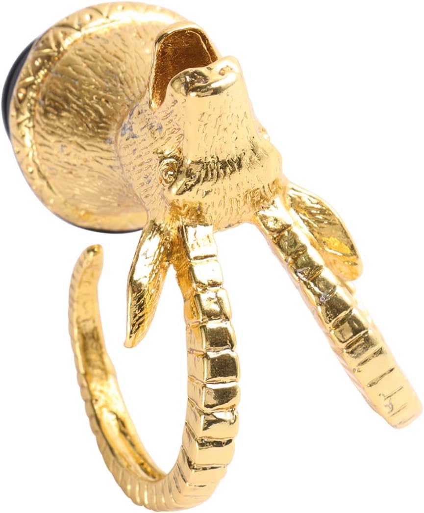 Antelope Head Wine Pourer Stopper, Zinc Alloy, Aerating Wine for Party