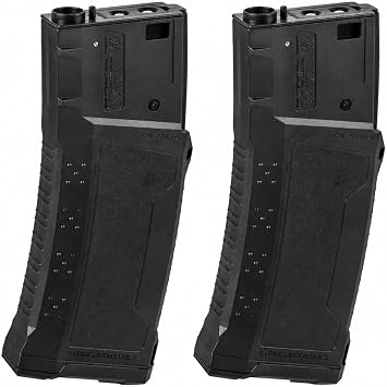EMERBU AR Gel Splat Blaster Electric Magazine of EMERBU Pro Series2pcs - for Ages 15+Black