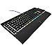 CORSAIR K55 CORE RGB Gris Clavier gaming filaire a membrane AZERTY - Rétroéclairage RGB 10 zones avec