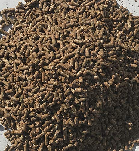 Freshly Milled All Natural Dairy Goat (Cows Too!) Pellets: Non-GMO! 15% Protein Lactating Goats or Cows, Soy Free, Corn Free, All Natural Premium Fertrell Vitamins and Minerals (20lb)