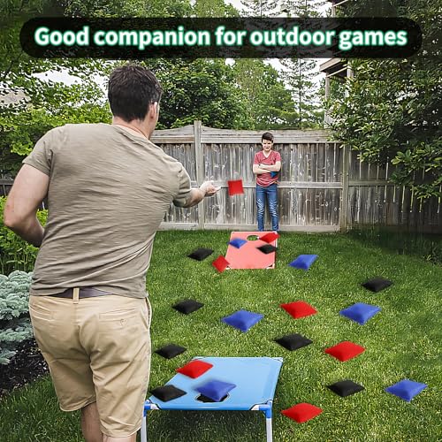 Raibeatty 24 Pcs Mini Bean Bags For Kids,Cornhole Bean Bags For Hand Toss Games,Nylon Small Bean Bags,Sack Tossing Beanbags For Family Games,2.75 X 2.75 Inch, thumb #5